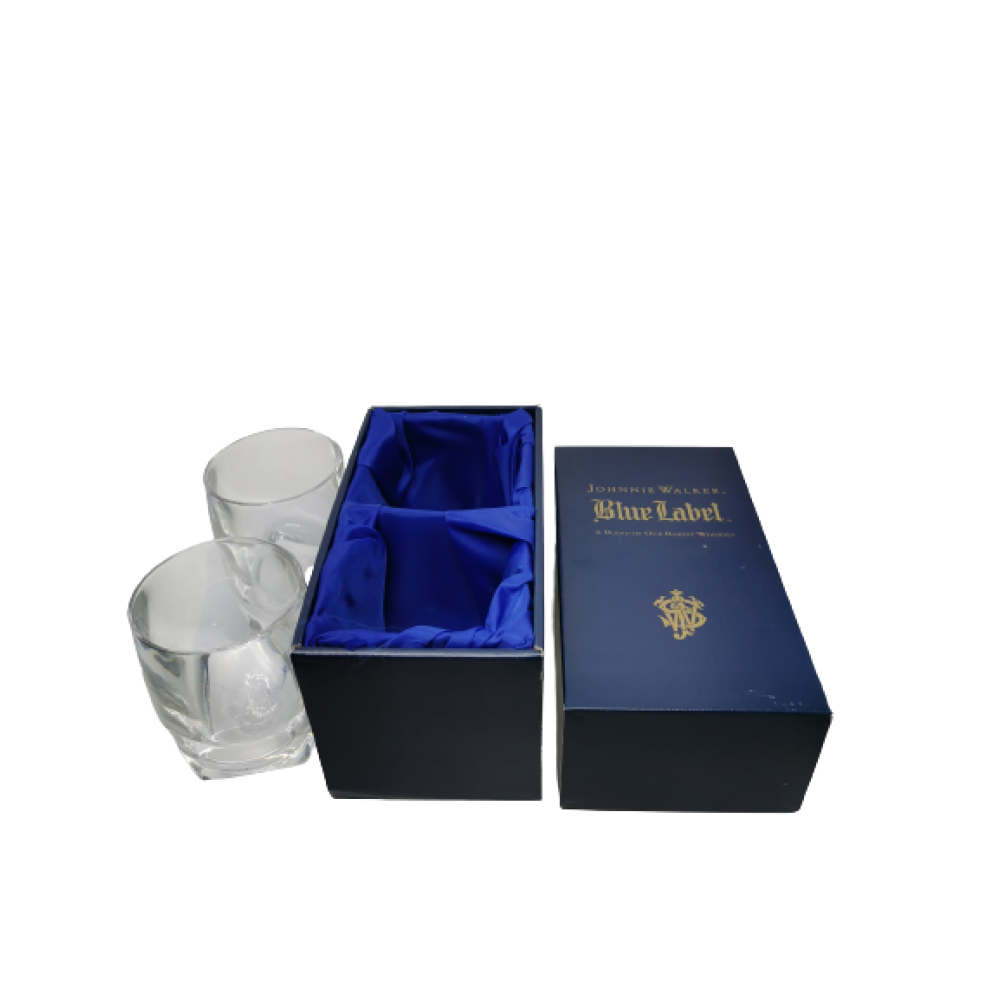 Johnnie Walker Blue Label Rock Glasses Gift Set